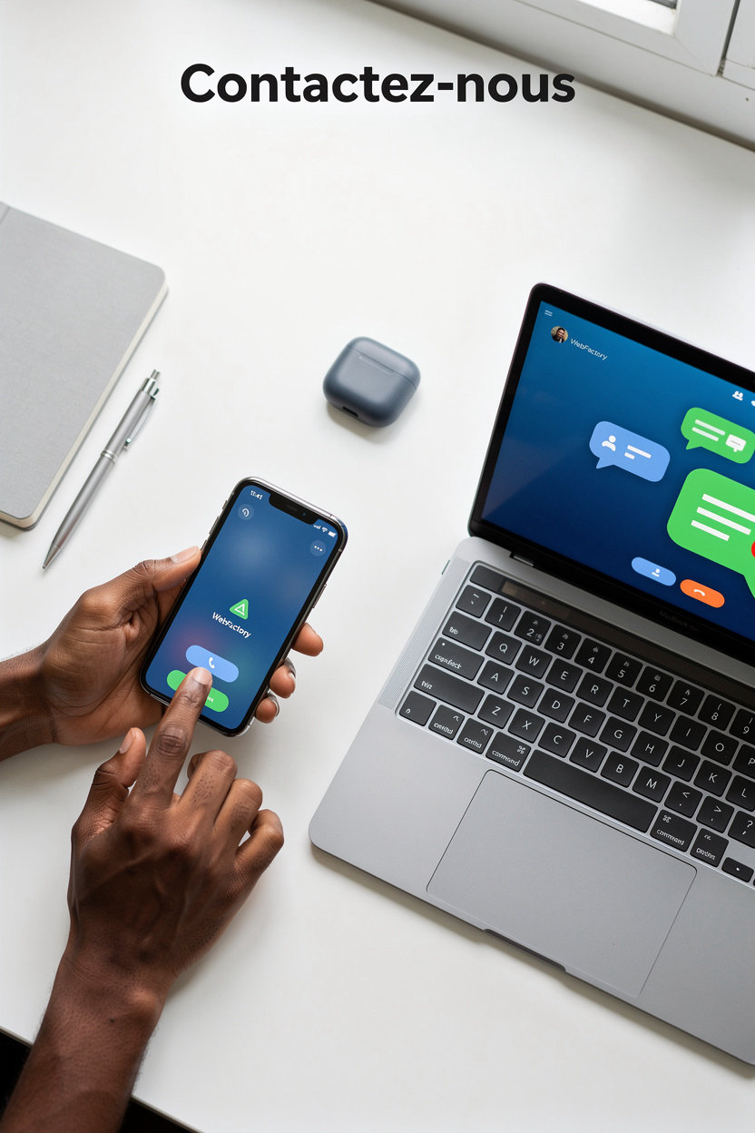 WebFactory Benin - équipe de création de sites web professionnels pour entrepreneurs